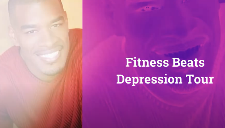 Kenyon Glover in Fitness Beats Depression Tour